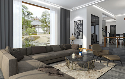 万科棠樾-别墅软装设计