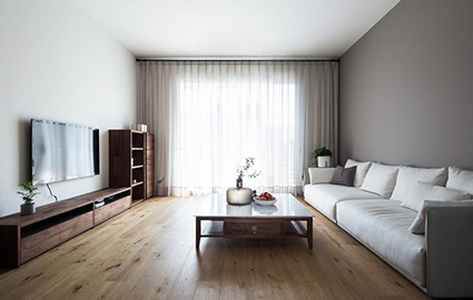 断舍离圣莫里斯精装房软装设计